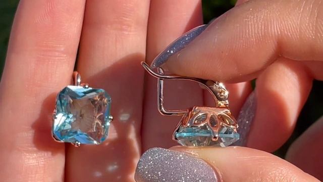 Серьги 18к. смотреть онлайн