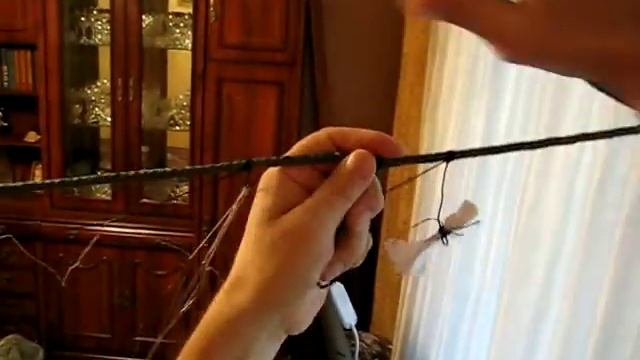 Посадка рыболовной рамованной сети, ч.5 ( установка крайней прожилины) смотреть онлайн