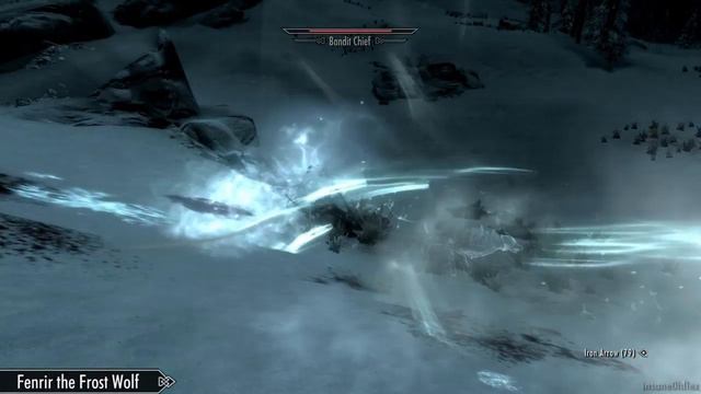 Skyrim Mod Feature: Fenrir The Frost Wolf