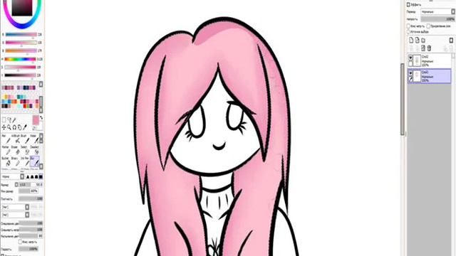 SpeedPaint -Fluttershy Chibi(Чиби Флаттершай) смотреть онлайн