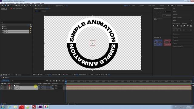 Текст, маски, After Effects смотреть онлайн