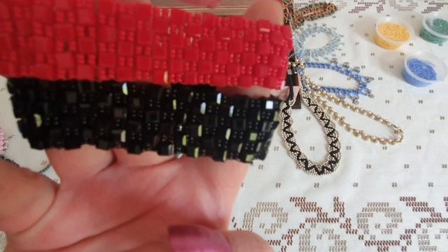 Биссер/ Разберем шкатулку с моими работами смотреть онлайн