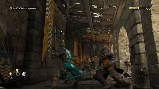 For Honor - сюжетный режим "Полководцы и Трусы" смотреть онлайн