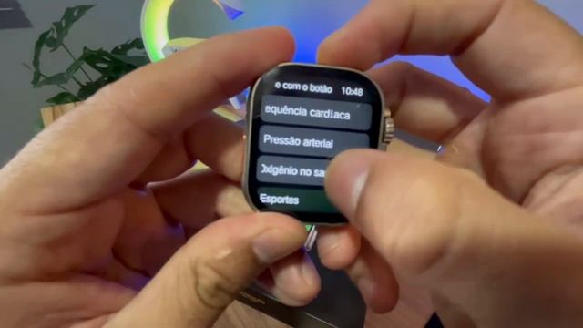 HW9 ULTRA MAX SÉRIE 9 - Configurando Os Botões do Relógio смотреть онлайн