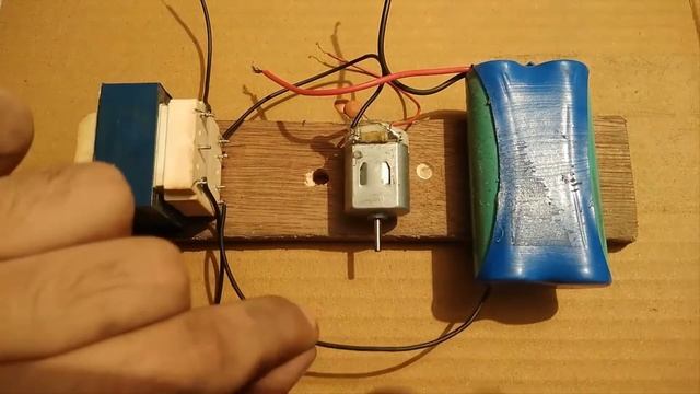 12V To 220V Inverter || Make DC To AC Converter With DC Motor