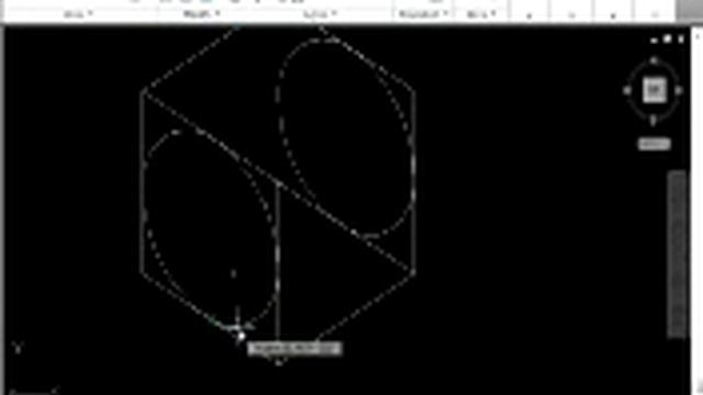 How to draw cylinder in AutoCAD 2012 2D смотреть онлайн