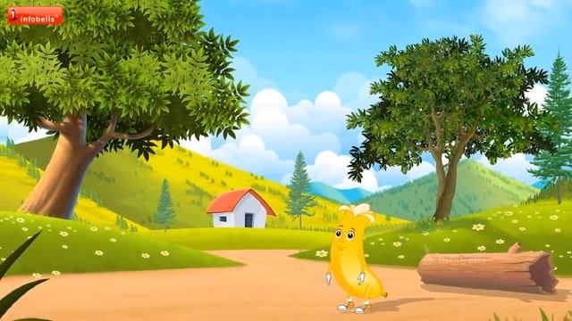 Fruits Picnic - Tina & Bana Stories | Telugu Stories for Children | Infobells смотреть онлайн