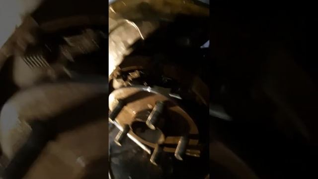 Замена барабанных тормозов на дисковые на Тойота Опа часть 2 смотреть онлайн