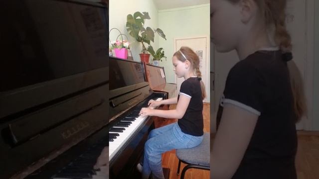 Бирюкова Злата - исп. "Вальс" А. Гречанинова смотреть онлайн