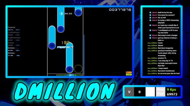 [osu!mania 4k] Light it Up DT PASS (304 PP) смотреть онлайн