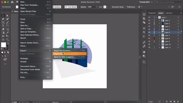 How to export PSD from illustrator with all the layers available смотреть онлайн