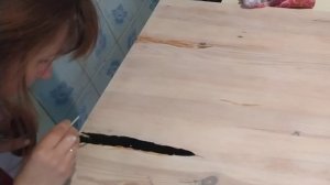 Обновляем старый стол. Первые ошибки с эпоксидкой..
