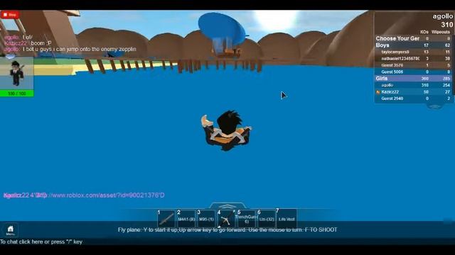 Roblox Boys vs Girls Island Wars - Episode 13:Plane Pass! смотреть онлайн