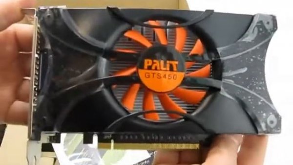 Palit GeForce GTS 450 | unboxing