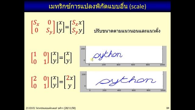 [Python 101] 77 - Intro to Linear Transformation смотреть онлайн