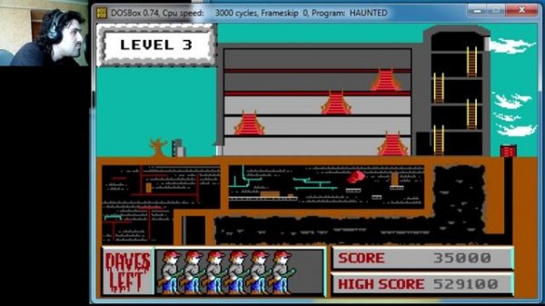 Ретро обзор | Dangerous Dave 2 : in the Haunted Mansion