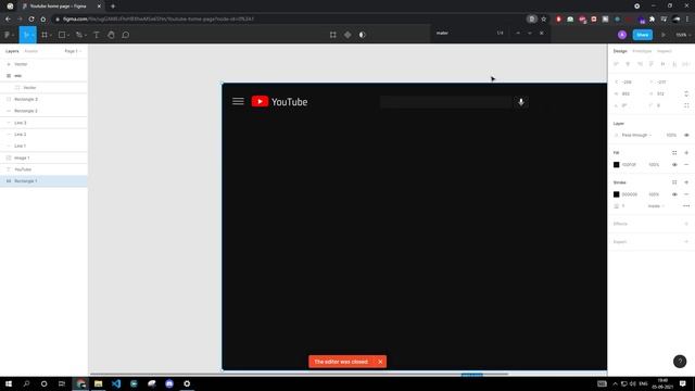Build a YouTube Navigation Menu Bar in Figma смотреть онлайн