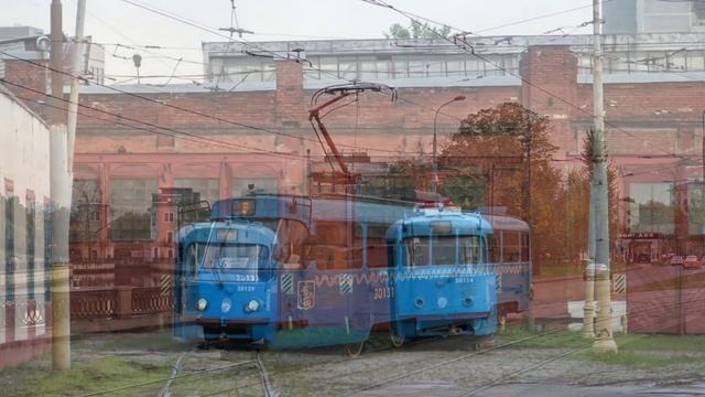 "Ушедшие на покой" Трамваи Татра т3 в Москве 1963-2021 смотреть онлайн