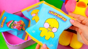 Бьюти Бокс для уточки Лалафанфан Бумажные сюрпризы антистресс сквиши.