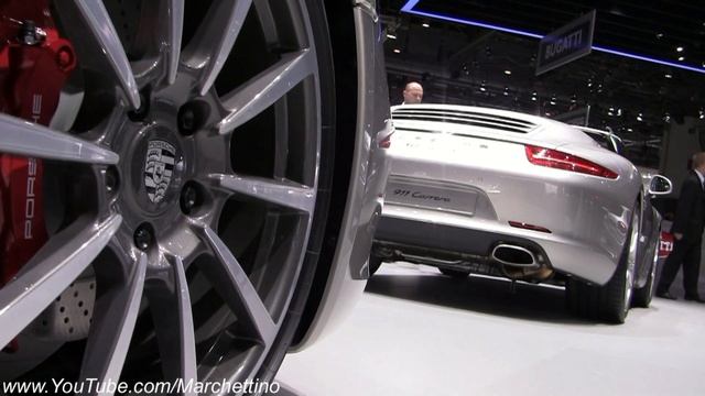 2012 Porsche 991 Carrera S Convertible Roof Action + Details смотреть онлайн