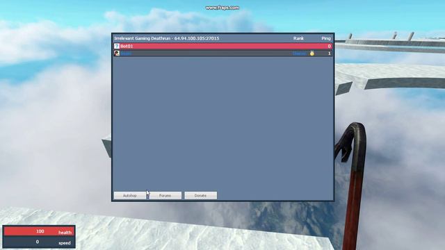 Garrysmod Deathrun HUD and Scoreboard смотреть онлайн
