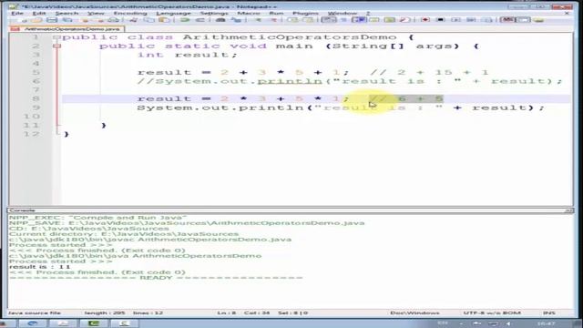 Chapter 5 (Lesson 38: Arithmetic Operators and Operator Precedence) смотреть онлайн