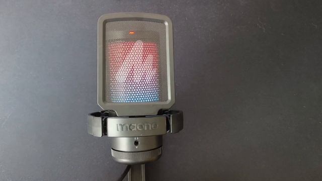 Видео-демонстрация режимов подсветки микрофона Maono DM20 смотреть онлайн