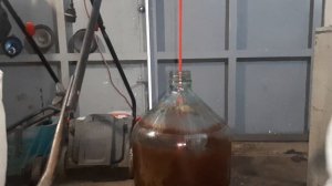 ?Как  быстро отмыть бутыль  с узким горлом?