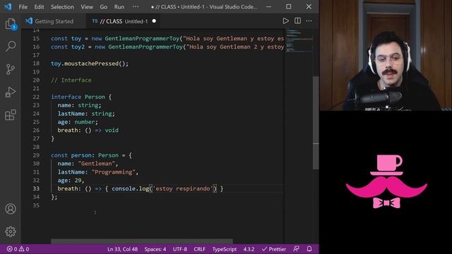Diferencia entre Interface vs Class y cómo manejar tus interfaces de Typescript ?? смотреть онлайн