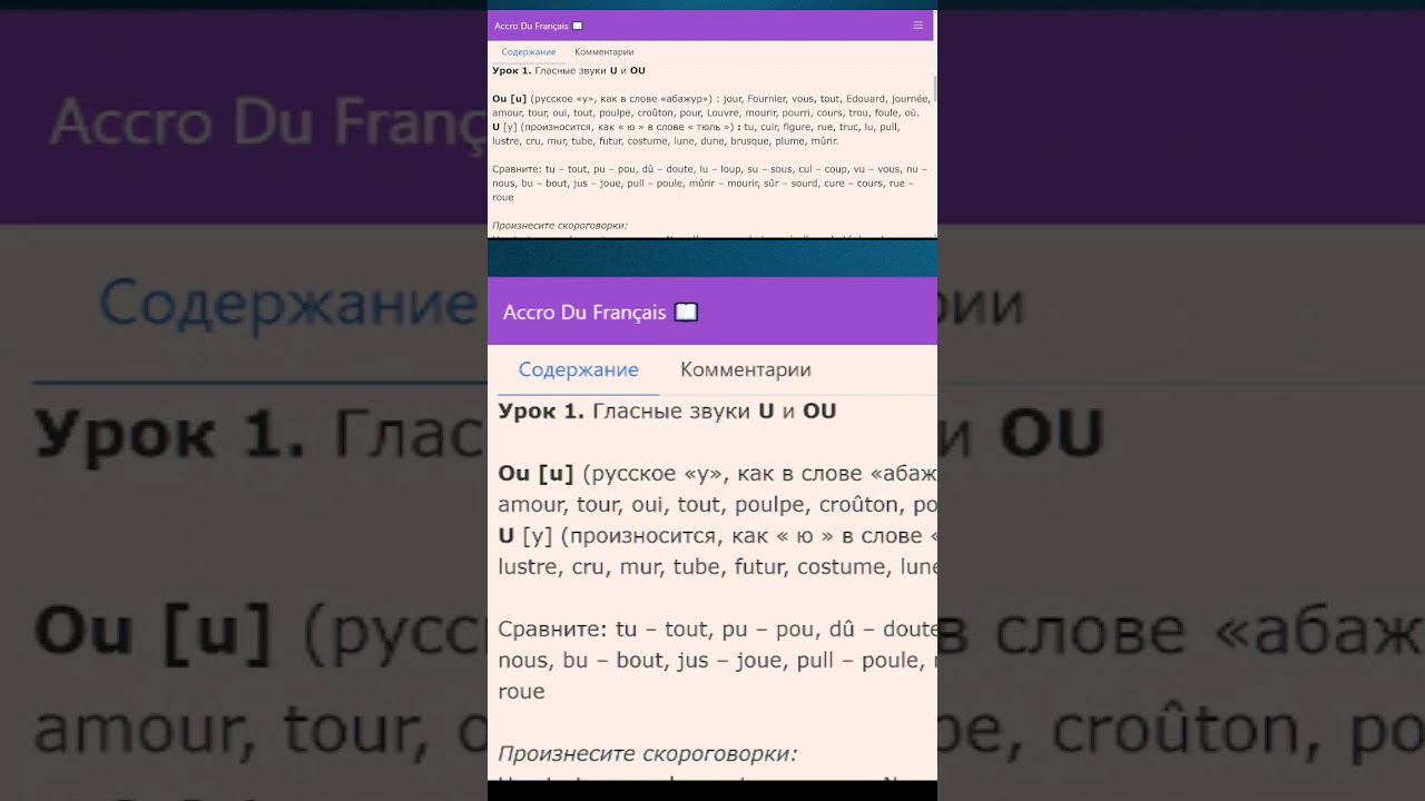 Французские гласные звуки, которые дают сочетания U и OU. Часть 1 #французскийязык #грамматика смотреть онлайн