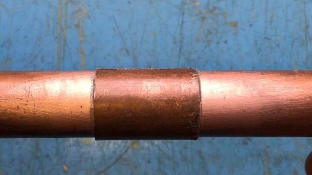 Как запаять дыру в медной трубе смотреть онлайн