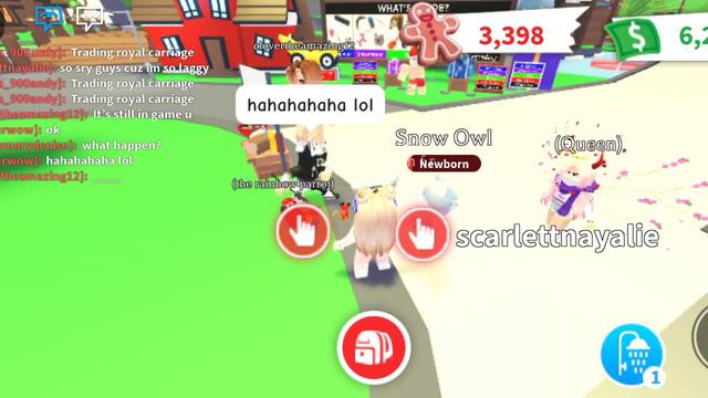 Trading Snow Owl for Ride Potion in Adopt Me ( Roblox) смотреть онлайн