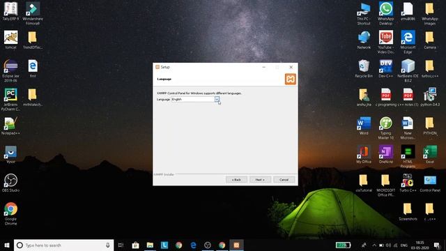 How to install XAMPP Server on window 10 / step by step in (Hindi) смотреть онлайн
