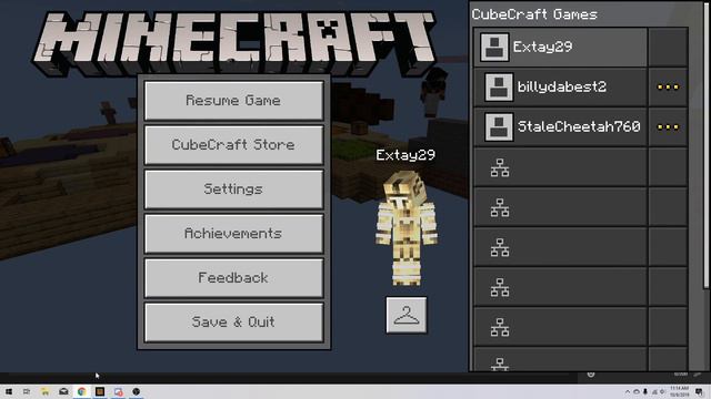 Minecraft Skywars Bedrock Edition! OP Weapon??? смотреть онлайн
