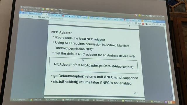 Android Studio - Complete Android Apps Tutorial – Near Field Communications NFC- Day 31 - 9.43 смотреть онлайн