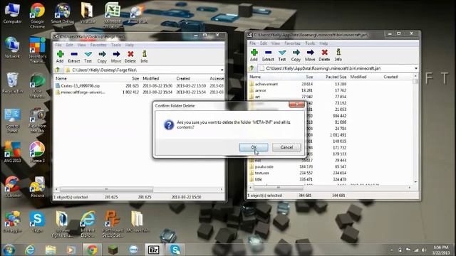 Minecraft: How to install mods with Minecraft Forge (1.5.2, Windows 7) смотреть онлайн