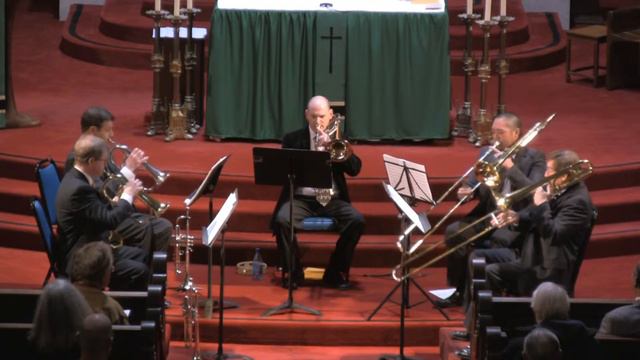 Monteverdi Brass perform: Johannes Ockeghem Alma Redemptoris Mater, arr. Roper смотреть онлайн