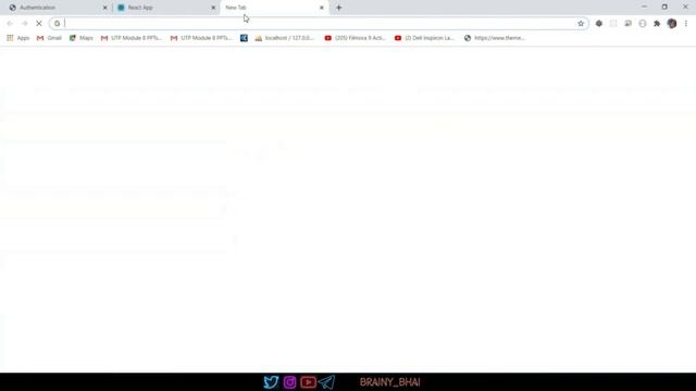 Project - 2 Authentication Part II ll React JS full Playlist 2022 ll Brainy Bhai смотреть онлайн