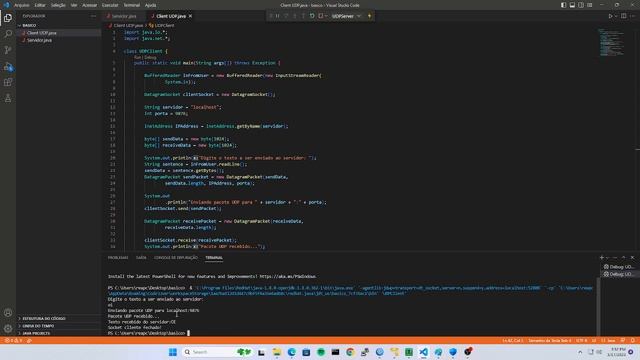Socket Programming UDP Java смотреть онлайн