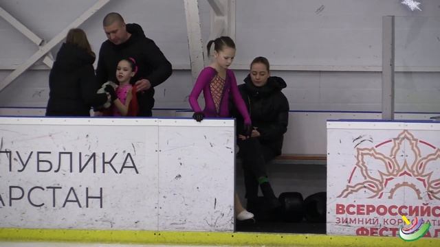 Зиннатова Адиля. Кубок Виража 11 02 23. Юный фигурист смотреть онлайн