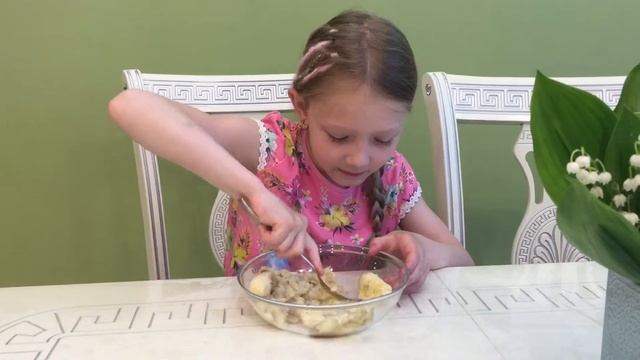 Рецепт банановых панкейков смотреть онлайн