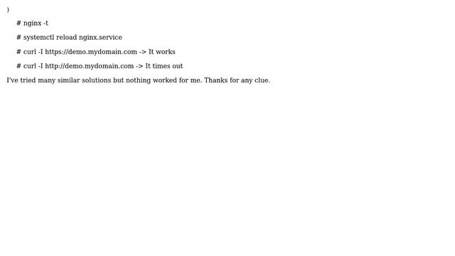 Force Redirection from http to https nginx to a specific port смотреть онлайн