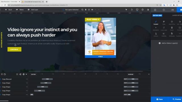 Edicion de revolution slider y paginas en DIVI смотреть онлайн