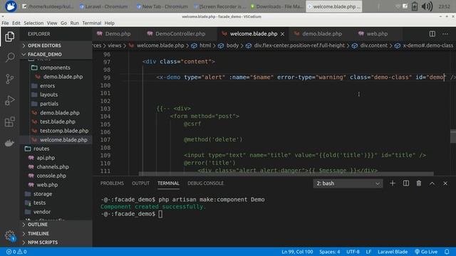Laravel Component | Blade Compenent - [Latest 2021] #laravel смотреть онлайн