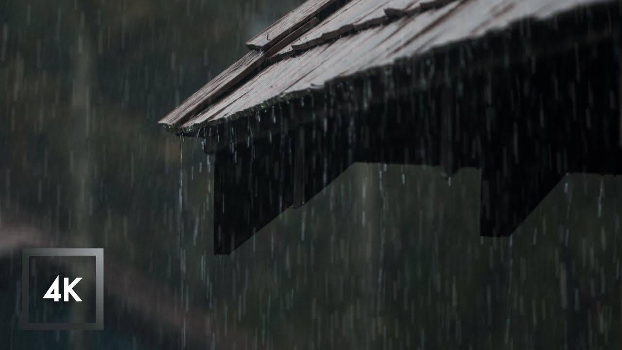 Heavy Thunderstorm in Krabi, Thailand, Rain Sounds for Sleep, Relaxation, Study | 3 Hours смотреть онлайн