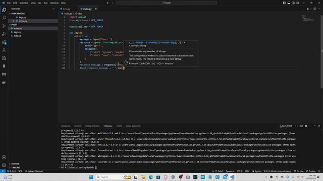 Simple Python AI Chatbot смотреть онлайн