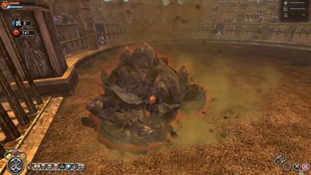 Fable: The Lost Chapters Playthrough - Pt.14 Arena Battle: Earth Trolls смотреть онлайн