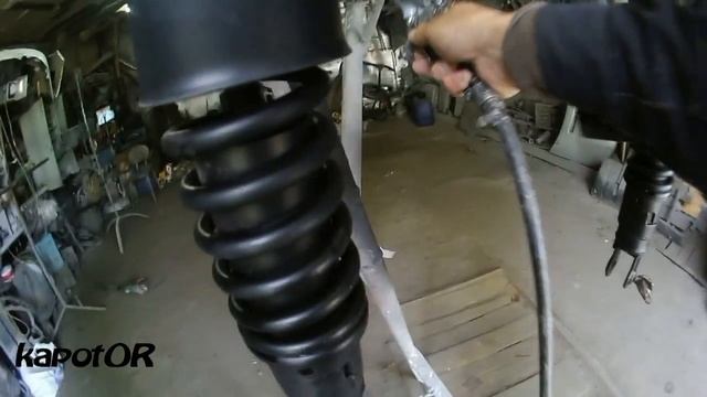 Как покрасить амортизаторы мотоцикл Днепр смотреть онлайн