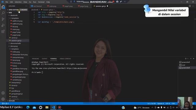 Session dengan Node.js смотреть онлайн