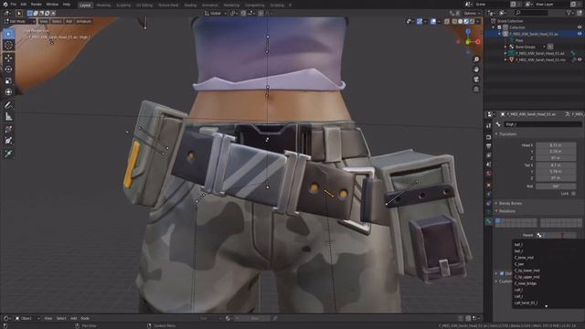 How To Fix Bones Not Moving In Blender | Parenting Blender Tutorial (EASY) смотреть онлайн